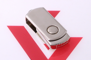 Pendrive z metalu dla graweru logo